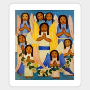 anjos - Tarsila do Amaral Sticker